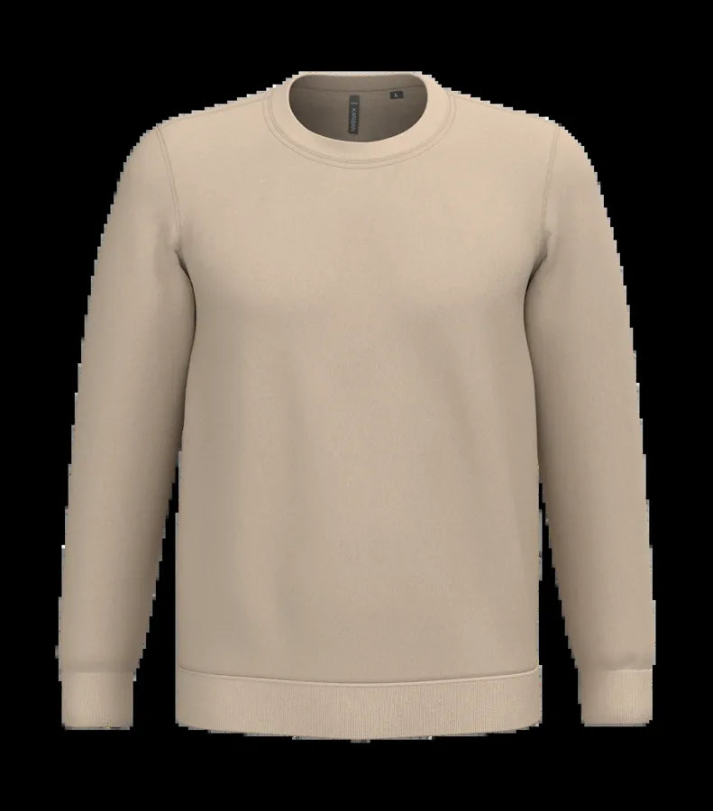 Crew Neck Sweatshirt LightSand