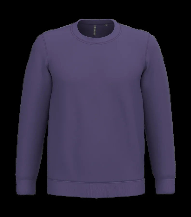 Crew Neck Sweatshirt Purple