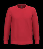 Crew Neck Sweatshirt Red