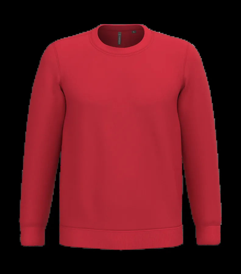 Crew Neck Sweatshirt Red