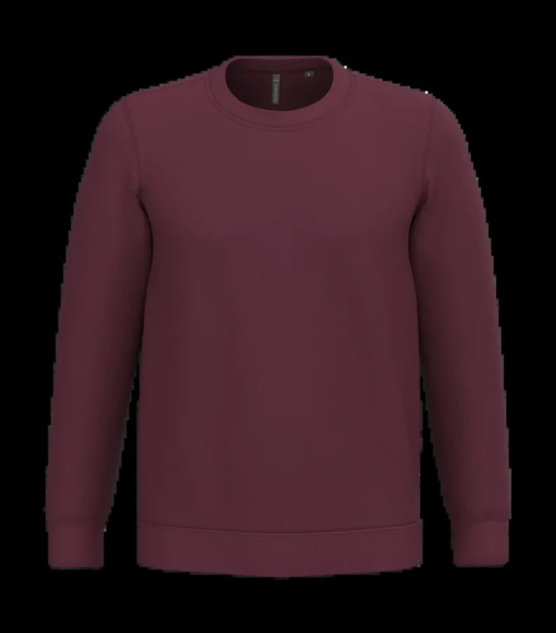 Crew Neck Sweatshirt Wine