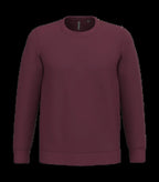 Crew Neck Sweatshirt Wine