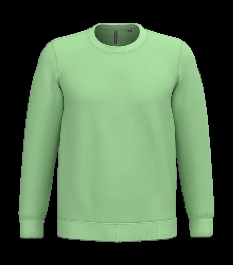Crew Neck Sweatshirt AppleGreen