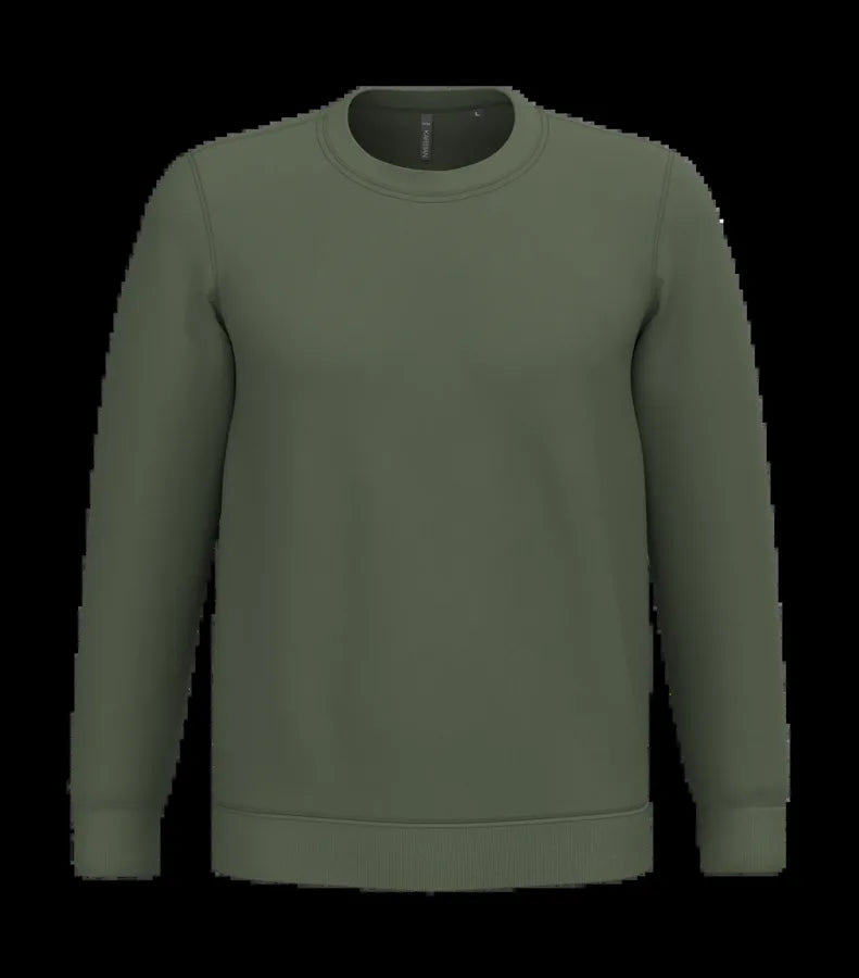 Crew Neck Sweatshirt CaperGreen