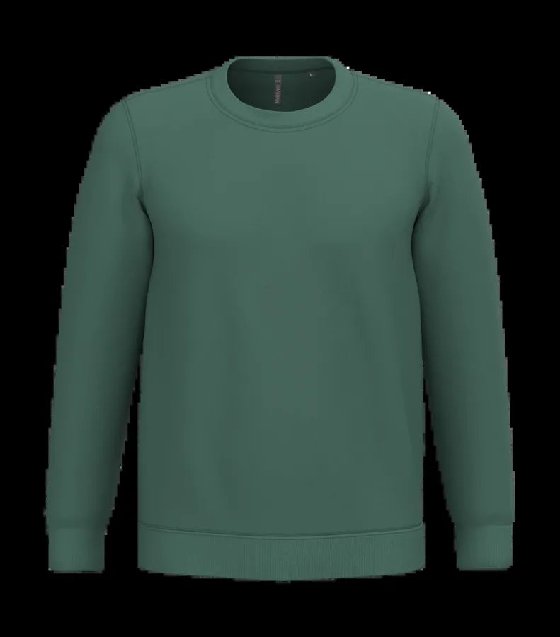 Crew Neck Sweatshirt EarthyGreen