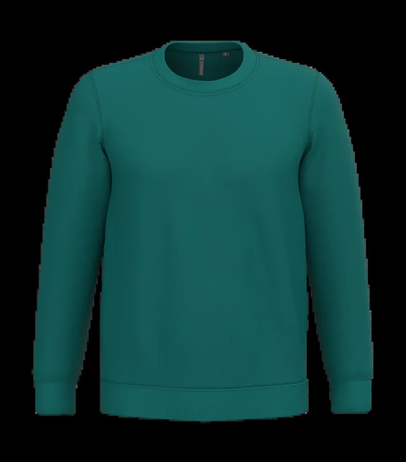 Crew Neck Sweatshirt EmeraldGreen