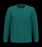 Crew Neck Sweatshirt EmeraldGreen