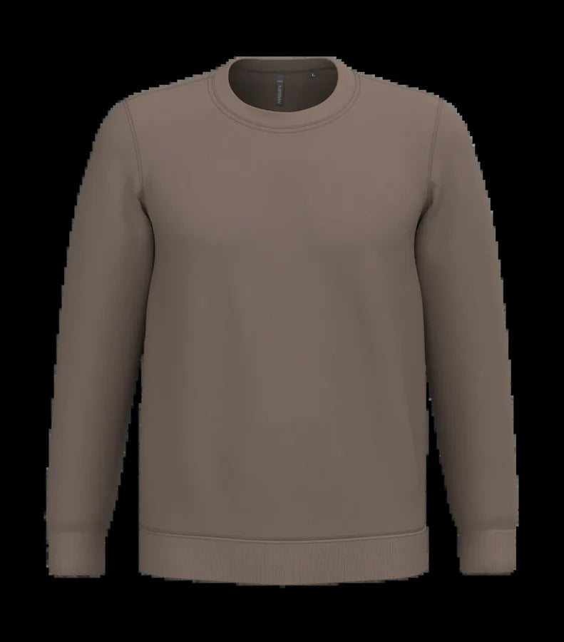 Crew Neck Sweatshirt MokaBrown