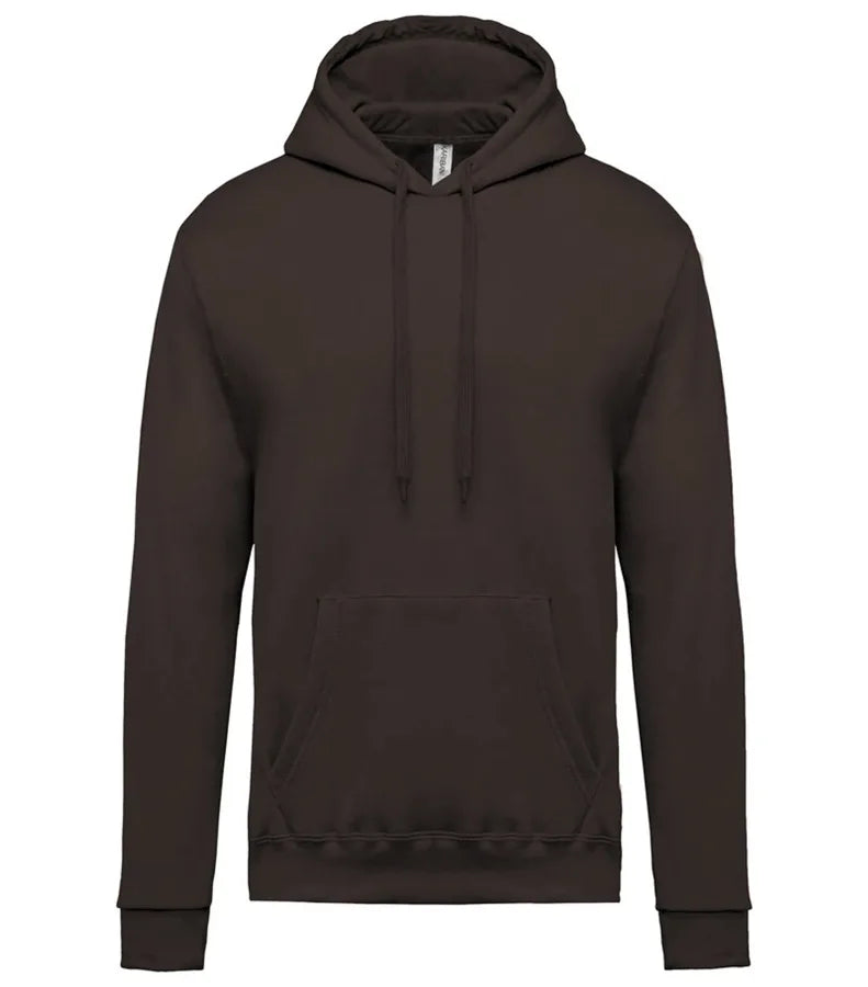 Men's Hooded Sweatshirt Chocolate