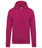 Men's Hooded Sweatshirt Fuchsia