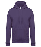 Men's Hooded Sweatshirt Purple