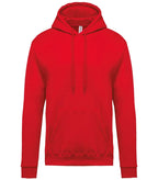 Men's Hooded Sweatshirt Red