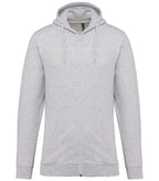 Full Zip Hooded Sweatshirt AshHeather
