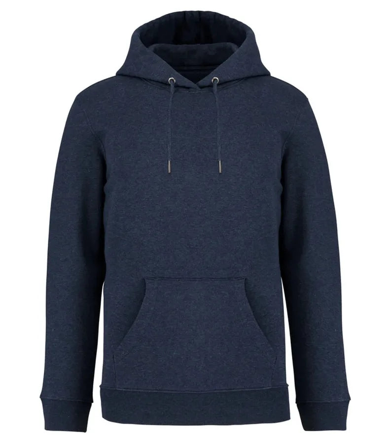 Unisex hooded sweatshirt 350 gsm NavyBlueHeather