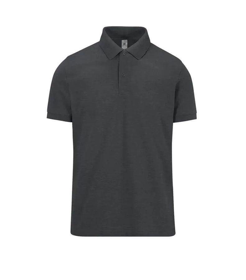 B&C My Polo 210 HeatherTarmac