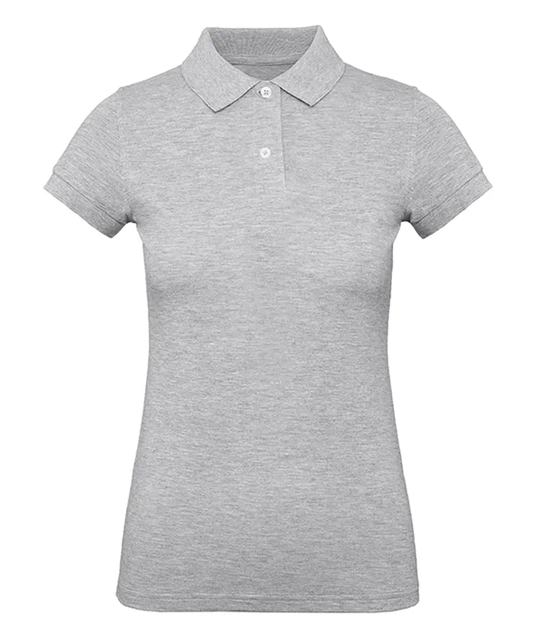 B&C Inspire Polo /women HeatherGrey