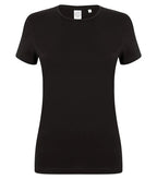 Ladies Feel Good Stretch T-Shirt Black