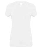 Ladies Feel Good Stretch T-Shirt White