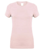 Ladies Feel Good Stretch T-Shirt BabyPink