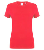 Ladies Feel Good Stretch T-Shirt BrightRed