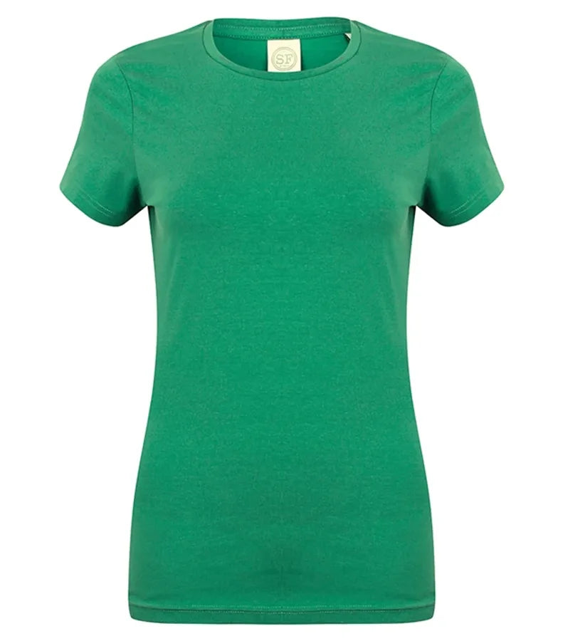 Ladies Feel Good Stretch T-Shirt Green