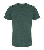 TriDri® performance t-shirt Fo.Green/BlackMelange