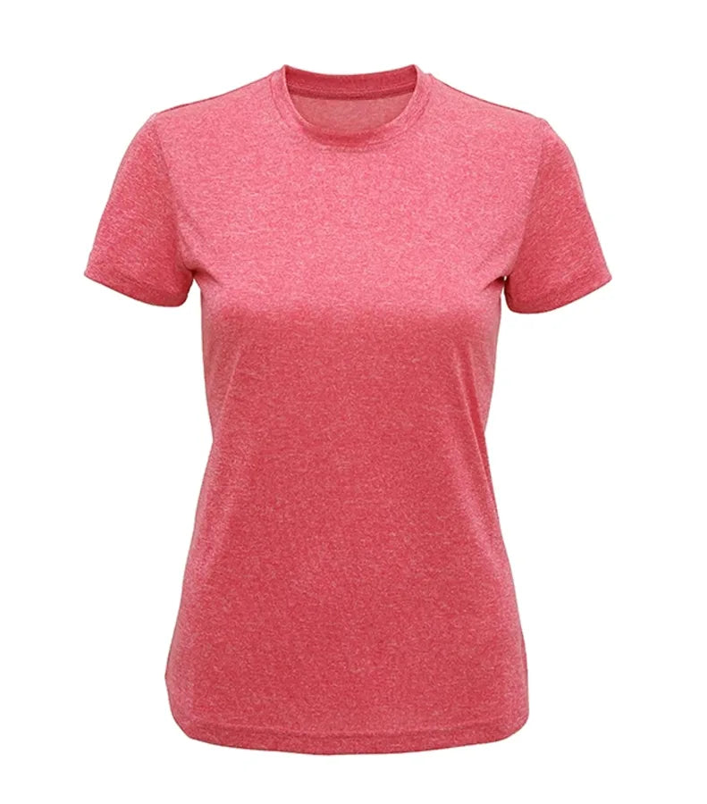 Women's TriDri® performance t-shirt PinkMelange