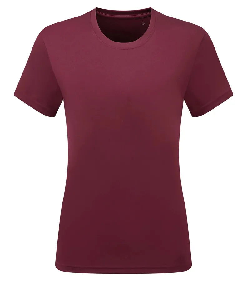Women's TriDri® performance t-shirt Burgundy