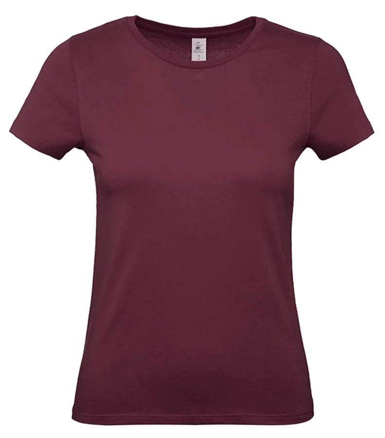 B&C #E150 /women Burgundy