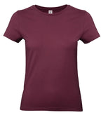 B&C #E190 /women Burgundy