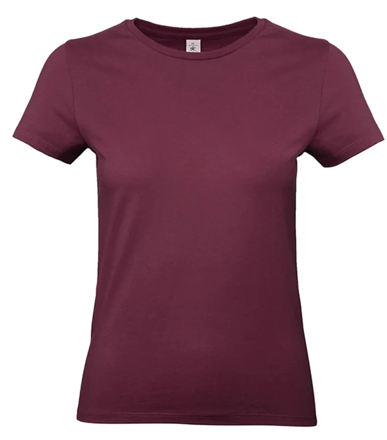B&C #E190 /women Burgundy