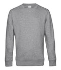 B&C KING Crew Neck HeatherGrey