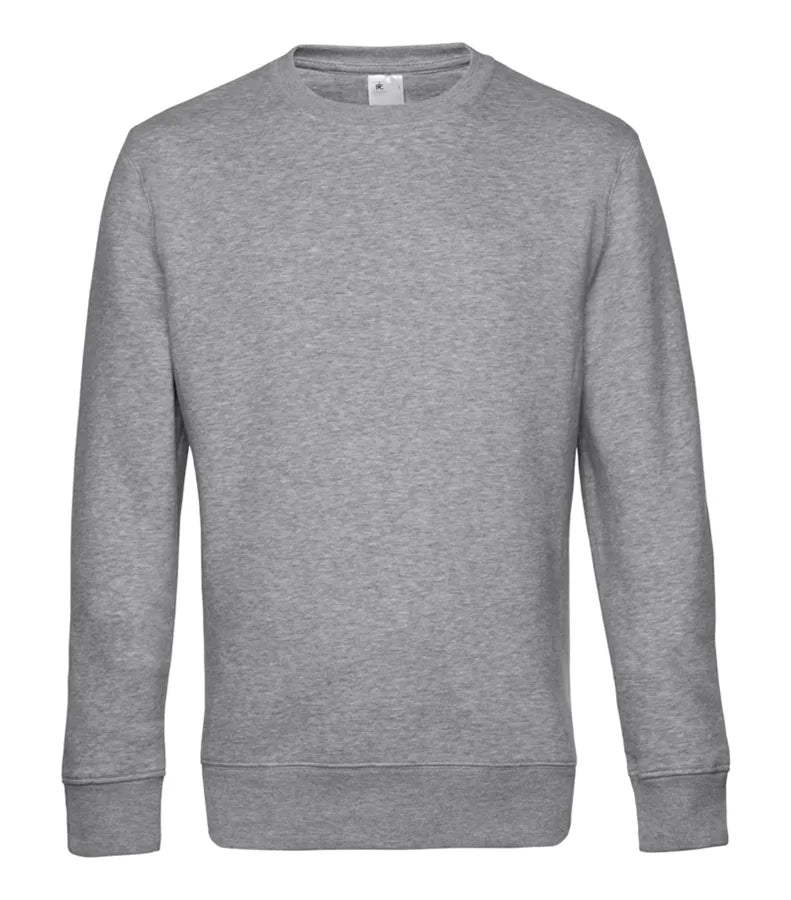 B&C KING Crew Neck HeatherGrey