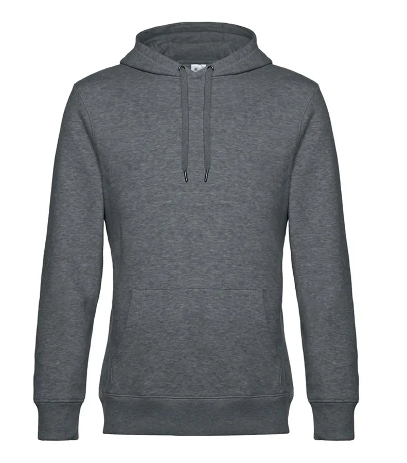 B&C KING Hooded HeatherMidGrey