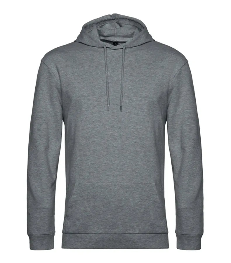 B&C #Hoodie HeatherMidGrey