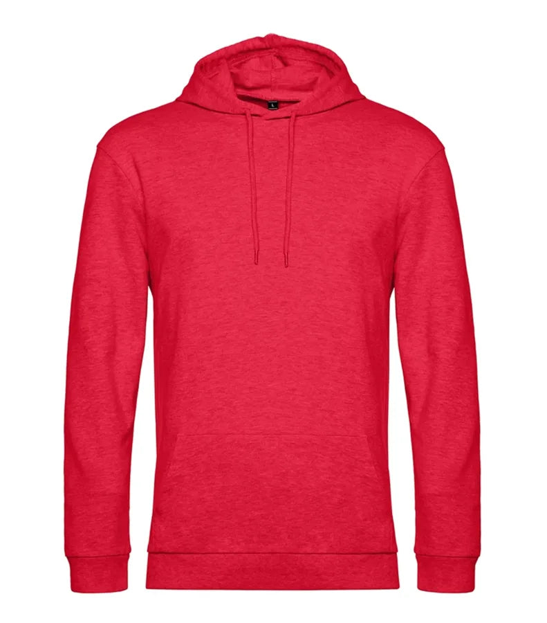 B&C #Hoodie HeatherRed