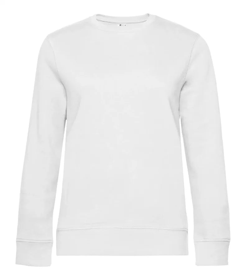 B&C QUEEN Crew Neck White