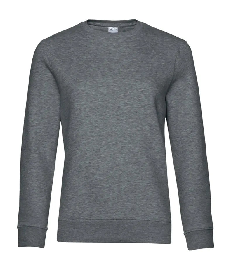 B&C QUEEN Crew Neck HeatherMidGrey