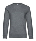 B&C QUEEN Crew Neck HeatherMidGrey