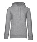B&C QUEEN Hooded HeatherGrey