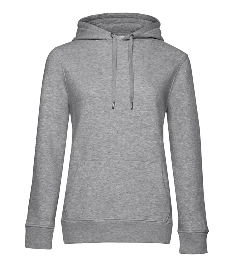 B&C QUEEN Hooded HeatherGrey