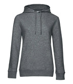 B&C QUEEN Hooded HeatherMidGrey