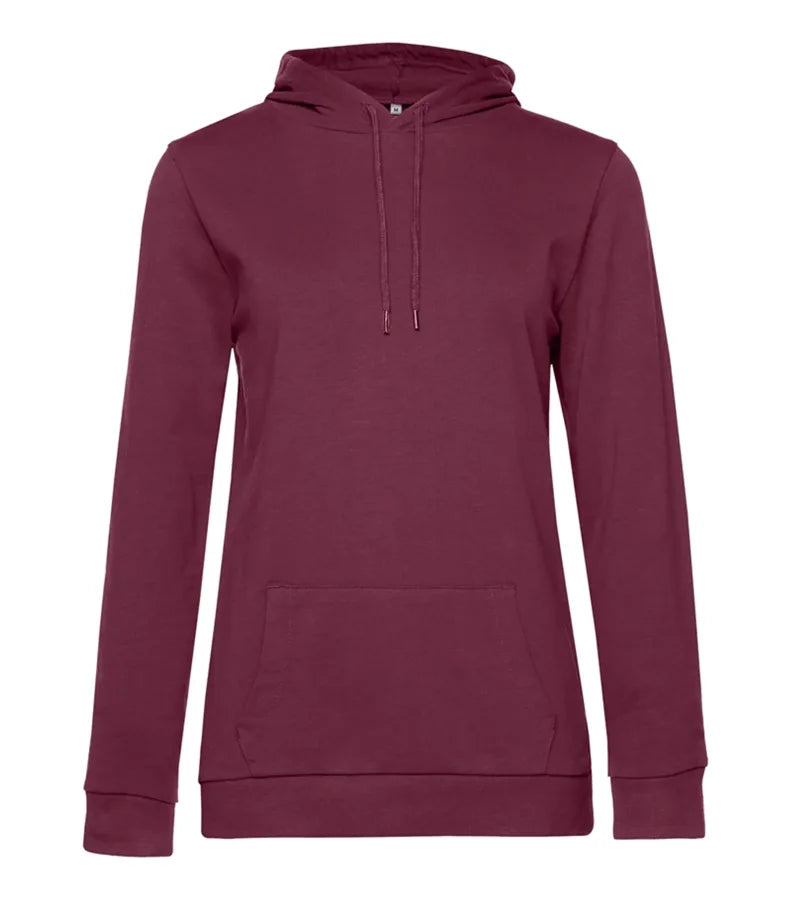 B&C #Hoodie /women Wine