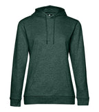 B&C #Hoodie /women HeatherDarkGreen