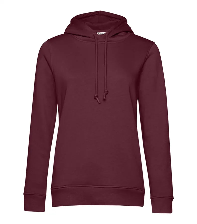 B&C INSPIRE Hooded /women Burgundy