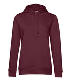 B&C INSPIRE Hooded /women Burgundy