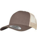 5-Panel Retro Trucker 2-Tone Cap Brown/Khaki