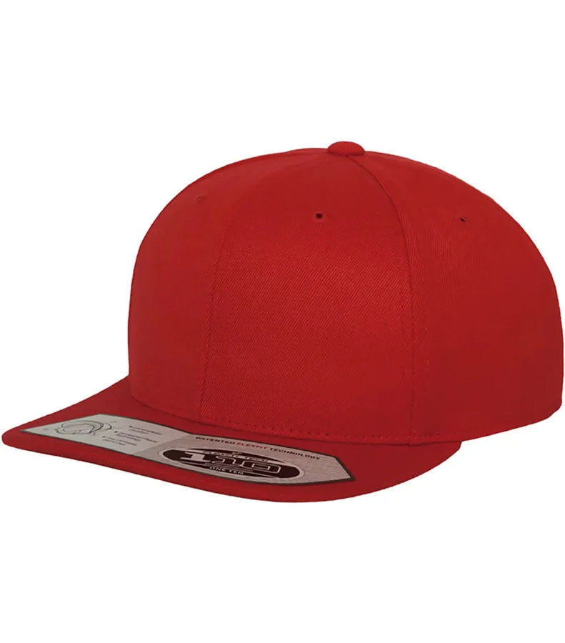 110 Fitted Snapback Red