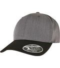 110 Melange Mix Cap DarkGrey/Black