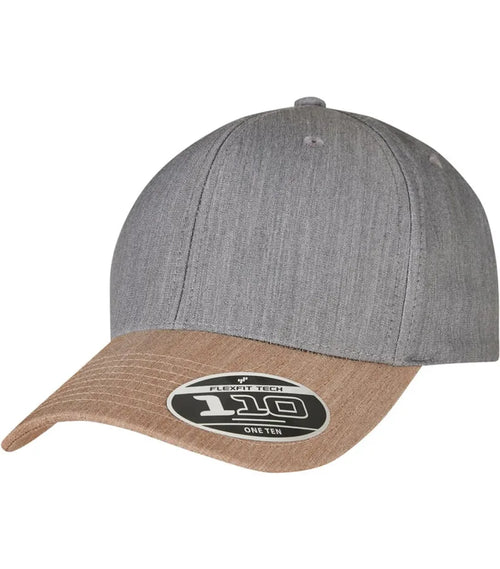 110 Melange Mix Cap Grey/Khaki